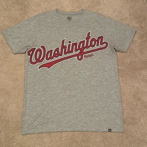 Washington Nationals ‘47 Brand Short Sleeve T-Shirt. Size XL. Like New Condition